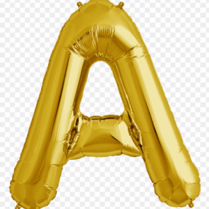 GOLD FOIL BALLOON 3Ocm