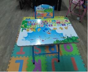 WISE KIDS  FOLDABLE TABLE & CHAIR SET
