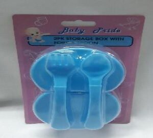 BABY PRIDE STORAGE BOX WITH FORK & SPOON