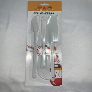 CHEFF STAR SPATULA SET (3PC)