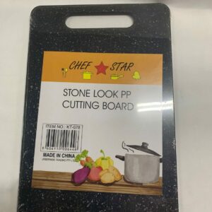 CHEF STAR STONE LOOKING CUTTING BOARD