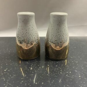CHEF STAR CERAMIC SALT AND PEPPER SET