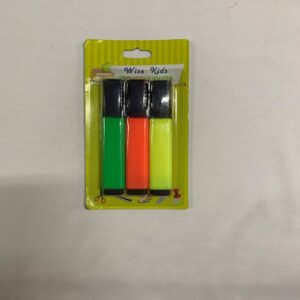 WISE KIDS 3PC HIGHLIGHTER SET