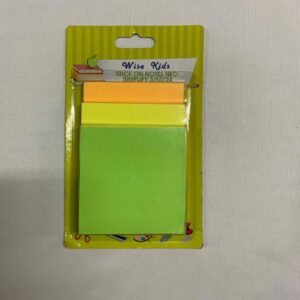 WISE KIDS STICK ON NOTES NEO SIMPLIFY 3/50/24