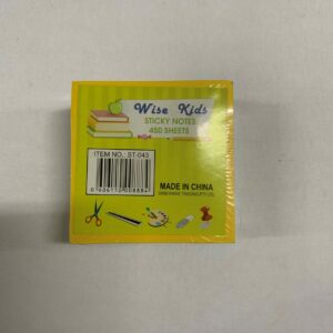 WISE KIDS 450 SHEET STICKY NOTE PAD