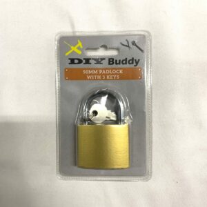 DIY BUDDY 50MM PADLOCK WITH 3 KEYS
