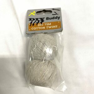 DIY BUDDY 2PC 75M COTTON TWINE