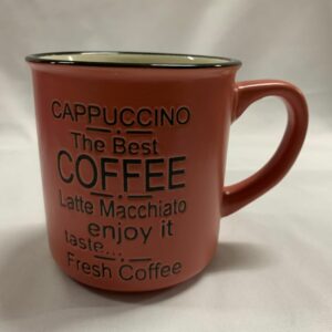 RED COFFEE MUG