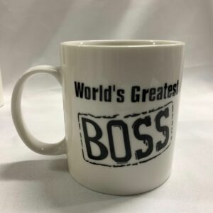 WORLDS GREATEST BOSS MUG
