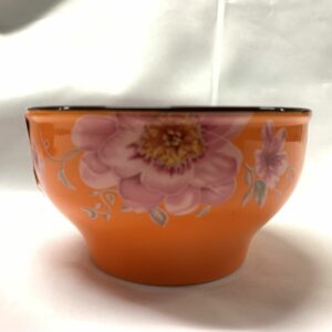 ORANGE SOUP BOWL