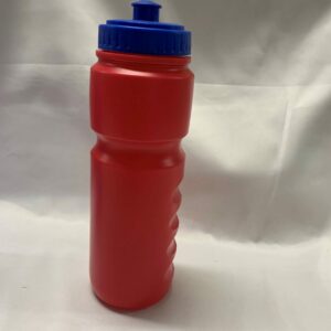 RED AND BLUE DRINKING BOTTLE