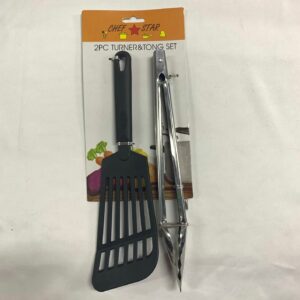 CHEF STAR TURNER & TONG SET