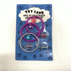 TOYLAND RING AND BRACELET SET