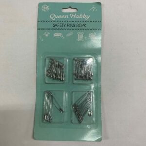 QUEEN HABBY 80PC SAFETY PINS