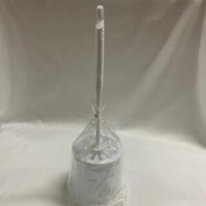 PLASTIC TOILET BRUSH WITH HOLDER