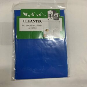 1PC SHOWER CURTAIN WITH 12 PCS RING