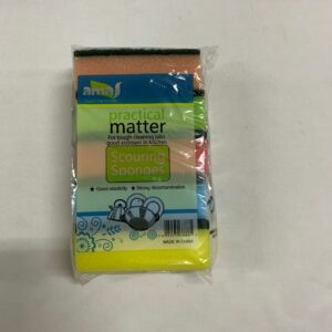 5PC SPONGE SCOURERS