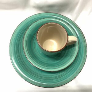 BLUE DINNER SET 12PC
